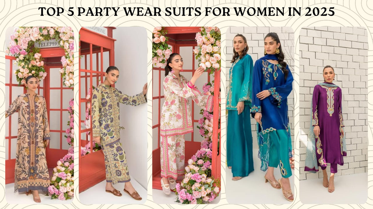 Top 5 Party Wear Suits For Women in 2025