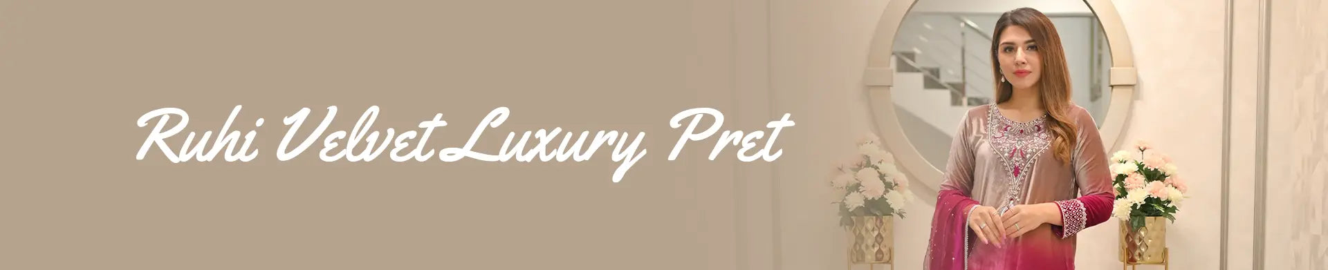 Ruhi Velvet Luxury Pret