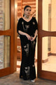 Black velvet kaftan - Flairs Studio