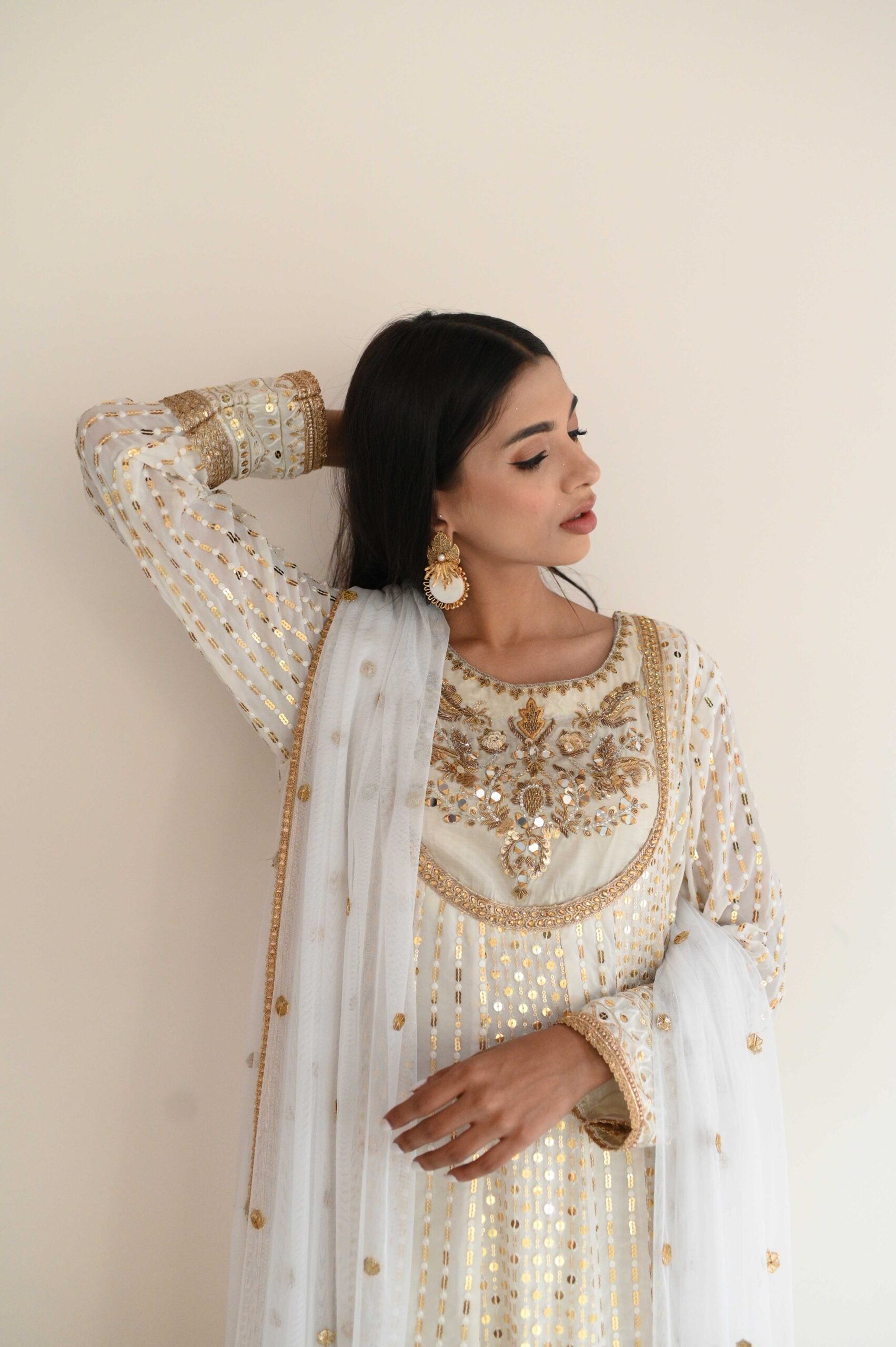 Chikankari frock