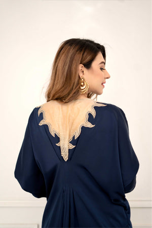 Blue  kaftan - Flairs Studio